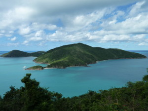 Guana Island, BVI - Southeastern view of the unspoiled 850 acre private island